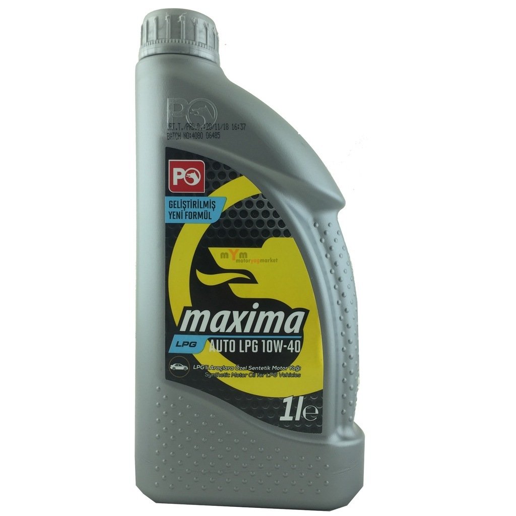 Petrol Ofisi Maxima Auto Lpg 10w-40 1 litre Sentetik Motor Yağı