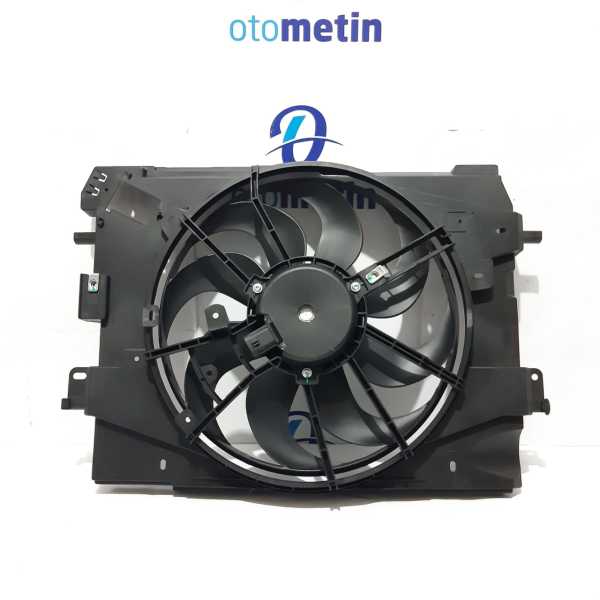 Fan Motoru (su+klima) Davlumbazlı Tekli Fan Renault Clio 4 1.5 DCİ 2012-