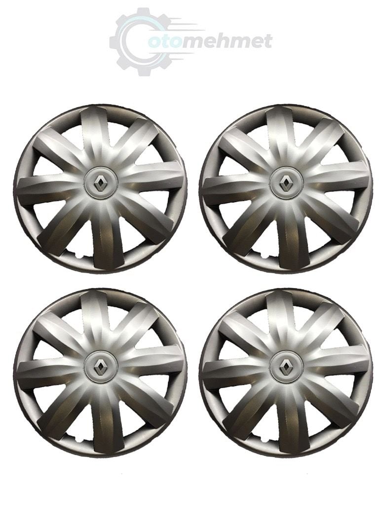 Kırılmaz Renault Jant Kapağı 14 Jant 4 Adet Takım